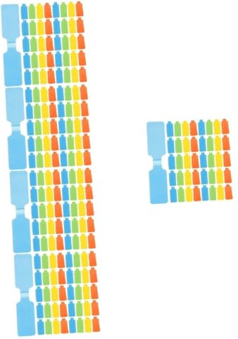 Gatuida 250 Piezas Etiqueta De Alambre Etiquetas De Alambre Eléctrico Marcadores De Alambre Etiquetas De Paneles Electricos Etiquetas De Cables Nylon Cable Eléctrico Máquina Etiquetadora