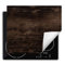 DarHaus Herdabdeckplatte Einteilig Küche Herdabdeckung Ceranfeld Herdabdeckplatten Anti Rutsch Matte Aufrollbar 60x52 cm, braun - Holz