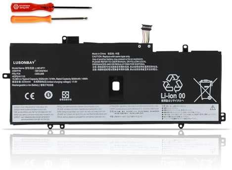 L18C4P71 Laptop Battery Replacement For Lenovo ThinkPad X1 Yoga 4th Gen/X1 Carbon Gen 7th 8th Series SB10K97644 02DL006 02DL004 L18L4P71 SB10K97642 02DL005 L18M4P72 SB10K97643 15.36V