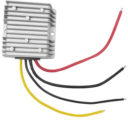 Step-Up-Konverter, 24 V, 12 V auf 36 V, DC-DC-Regler, Boot-Netzteileingang (9 V-30 V), wasserdichter Modul-Transformator für Golfwagen, Motor, Auto, LKW, Fahrzeug, Boot, Solar-E-Bike (6A-216W)