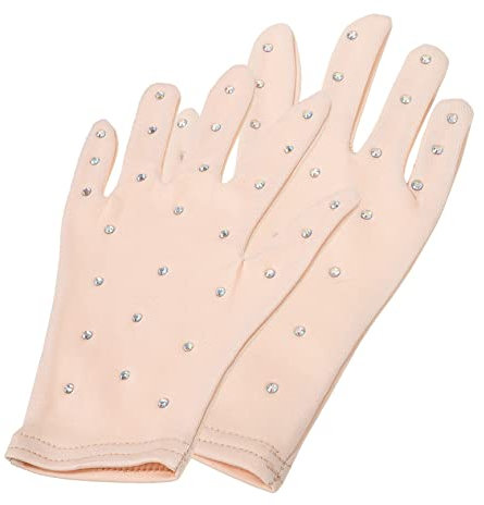 CORHAD 1 Paar Handschuhe Aus Plüschstrick Performance Zubehör Für Mädchen Performance Handschuh Skating Zubehör
