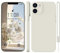 WXX für iPhone 11 Hülle Silikon Case, Dünn Slim mit Microfiber, Kratzfeste Rundumschutz Case für iPhone 11 6.1'' Retro Weiß
