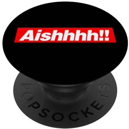 Aish Funny Korean Expression Anger Frustration K-Drama PopSockets Adhesive PopGrip