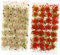 EXCEART 2 Boxen Grasschuppen Hecke Blumen Anlage Pflanzen künstliche blüten Artificial Flower mockin modeleisenbahnen scheibengardinen Mini-Grasbüschel Miniatur-Landschaftsdekor Harz