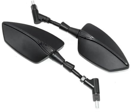 Rétroviseur Rétroviseurs Latéraux Für VMAX V-MAX V MAX 1200 1700 Hub Gewinde Motorräder, Seite Spiegel, Rückspiegel, Universal 8mm 10mm Schraube