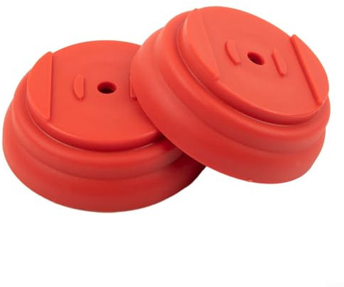 Paquete de 2 piezas de repuesto para cortadora de césped y recortadora de césped inalámbrica (rojo)