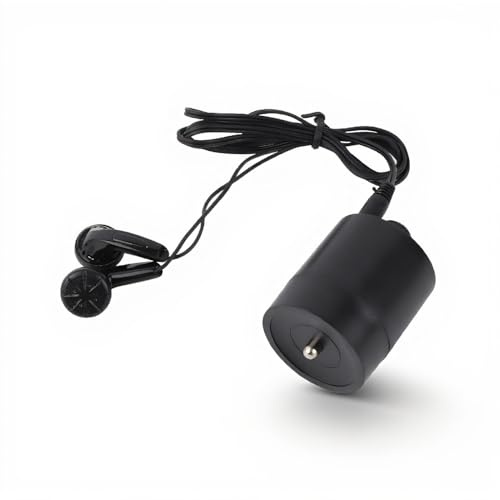 YUEHISY Durch Wandmikrofon, Voice-Listen-Detektor für Beton/Stahl/Holzwände mit Integriertem Batterie und Datenkabel
