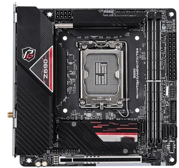 motherboard Fit For ASRock Z690 PHANTOM GAMING-ITX/TB4 Motherboard LGA 1700 Support 14900KF 12700K 12400F 12100F CPU DDR5 6400(OC) M.2 HDMI MINI-ITX