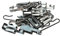 HEATIT Dachenteisung Heizkabel 16 Abstandshalter und 19 Clips Kit