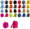 Schnoschi Kleiner Kinderrucksack pink mit Namen Bestickt