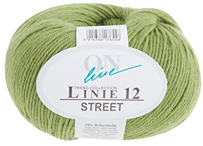 Online Handstrickgarn, 75% Schurwolle (Merino), 25% Polyamid, Farbe 07, OneSize
