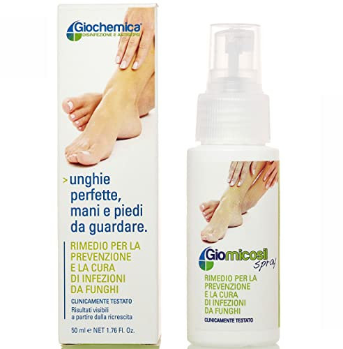 Giomicosil trattamento domestico e professionale delle onicomicosi (micosi delle unghie) con azione antimicotica rinforzante ed effetto curativo per le unghie fragili Made In Italy 50 ml