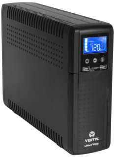 Liebert Vertiv PSA5-700MT120 Onduleur interactif de ligne PSA5 700 VA 420 W avec technologie AVR et batterie de secours, 10 prises