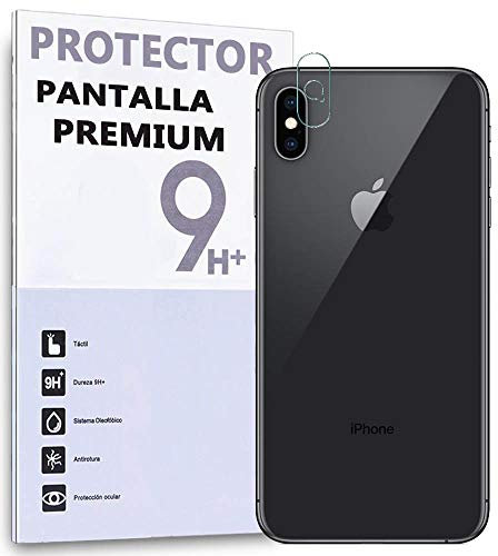 ELECTRÓNICA REY Pack 4 Pellicola salvaschermo per Fotocamera iPhone X, qualità Premium