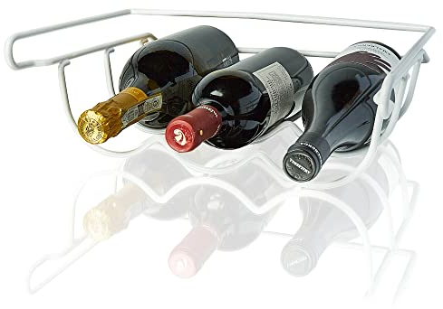 BearTop Rangement Bouteille frigo de Metal Inoxydable & Stable | Range Bouteille frigo, clayette frigo Universelle, Porte Bouteille frigo, casiers à Bouteille | Garantie Satisfaction (3 Ans)*
