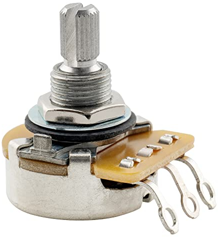 CTS 450 Series A500K Split Shaft Guitar Pot Audio Taper Potentiometer for Electric Guitar Bass