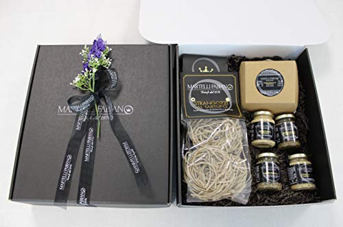 Cesti Pasquali a base di Tartufo - Idea Confezione Regalo TICHE - Cesto Pasquale Gastronomico - Pacco Pasqua con Prodotti Tipici Artigianali - Truffle Gift Idea