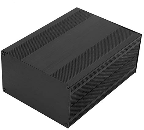Samfoxy Caja de instrumentos de placa de circuito impreso-amplificador de aluminio Samfox caja de proyecto electrónico caja de proyecto electrónico