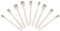 Long Reach Angled Radiator Paint Brush 25mm – 50mm Head Width 400mm 9pc