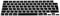 kwmobile Keyboard Cover Compatible with Apple MacBook Pro 14 (2021) A2442 - Keyboard Cover Russian QWERTY - Black