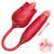 Sumeber Vibratoren für Sie klitoris Zunge lecken und G-punkt,3 in 1 Bullet Vibrator Clit und Nippel Stimulator mit 9 Leckenmodi & 9 Vibration Mini Klein Vibrator Leise und Stark Oral Sex Spielzeug