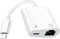 【Apple MFi Certified】 Lightning to Ethernet Adapter, 2 in 1 Rj45 Ethernet LAN Network Adapter, iPhone Ethernet Cable with Charge Port Compatible with iPhone/iPad/iPod Supports 100Mbps,Plug and Play