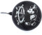 Jubiläums 2-Klang Fahrradklingel Mickey Mouse Retro Steamboat Captain, XXL Ø 80mm, D100