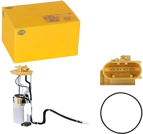 HELLA 8TF 358 304-931 Kraftstoffpumpe - Benzinpumpe - elektrisch - 4-polig | Hella Kraftstoff-Fördereinheit Kraftstoffpumpe