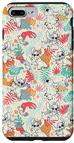iPhone 7 Plus/8 Plus Disney Lilo & Stitch Patterns (Stitch & Angel) Case
