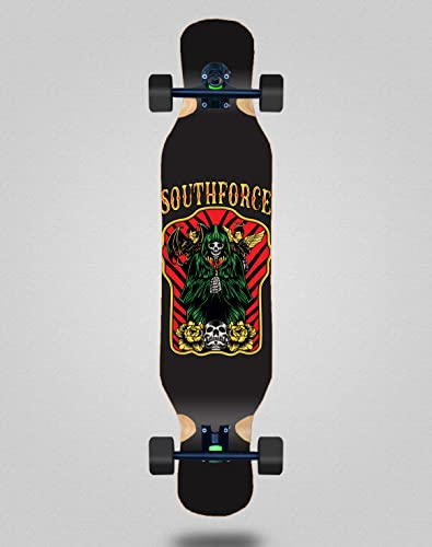 South Force Skateboard Longboard Complete 46x10 100 Halloween