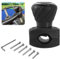 GBKDQQ Lenkradknauf Spinner, Universal Lenkrad Lenkradknauf, Lenkhilfe Lenkradknopf, Auto Lenkradknopf Lenkrad Drehknopf Spinner für Auto, Traktor, Rasentraktor, Boot, Gabelstapler, Schwarz