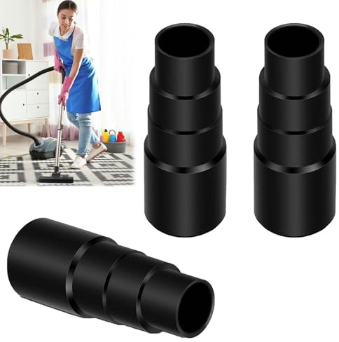 Staubsauger Adapter, Vakuumschlauchadapter, Saugschlauchadapter, Universeller Schlauchreduzierer, Geeignet für Staubsauger, Schlauchadapter für Elektrowerkzeuge, Schleifmaschinen, Stichsägen