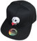 beybey Snapback Cap mit Skull Totenkopf Muster Cooles Design für einen tolles Aussehen (TNG schwarz rot)