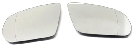 YSQOFDNFD Türspiegelglas Linke Und Rechte Seite Spiegelglas Rückspiegel Außenwinkel Für Mercedes Für Benz CES GLC W205 W213 W238 W222 C217 C253 X253 Außenspiegel Glas(Pair)