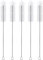 Baby Bottle Brush - Water Bottle Brushes for Cleaning - 5X Flexible Bendable Cup Washer, Long Handle Scrubber Kitchen Gadgets for Coffee Mugs, Wine Decanter, Pipes