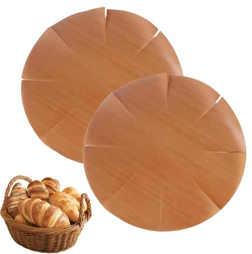 2Stück Backpapier Wiederverwendbar,Dauerbackfolie Rund,Dauerbackfolie für Backblech Backofen,Springform Backmatte,Backpapier Zuschnitte Hitzebeständig Antihaftbeschichtet,Baking Zubehör Dauerbackmatte
