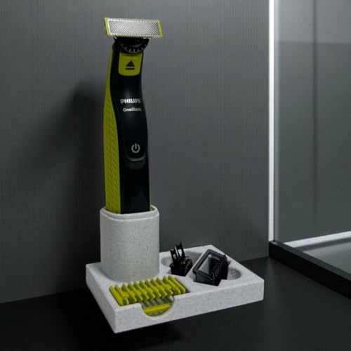 LAYERWIZE® Halterung für Philips OneBlade Rasierer mit Aufsatz-Aufbewahrung