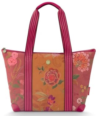 Pip Studio Tilda Bodhi Flower Pink Tragetasche Medium 47x17x37cm