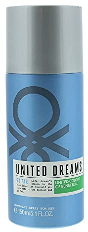 Benetton United Dreams Go Far Deospray für Herren