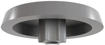 Abdeckkappen für Torx Schrauben TX25 grau Typ 1 LDPE 10 Stück