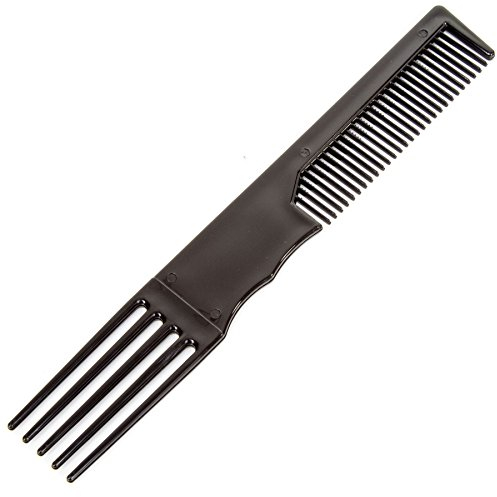 Professional Black Backcombing Volume Lift Comb For All Hair Types
