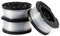 Gekufa AF-100 Strimmer Spool & Line for compatible with Black & Decker String Trimmers Replacement Part, 30ft 0.065 Autofeed Weeding Eater Spools (Pack of 3)