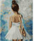 Diy Peinture À L'Huile Numérique Petite Silhouette De Danseuse Cygne Peinture Numéro Adulte Bricolage Numérique Pour Enfants Adultes Peindre Par Nombre Kits Home Decor 40 * 50