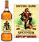 Personalised Sticker Label for Captain Morgan Spiced Rum Bottle for Birthday Anniversary Any Occasion BL022-1L