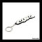 TERAM LOISIRS Porte CLÉ Moto en Gomme Souple + CHAINETTE pour Honda CBR 600 900 954 1000 Neuf France