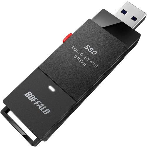 SSD-PUT1.0U3-BKA [Compatible TV, PC USB3.2 (Gen1) Stick External SSD]