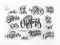 arriettycraft Transparenter Stempel mit Aufschrift Merry Christmas Let it Snow, für dekorative Karten und Scrapbooking