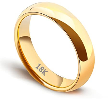 CXWK con Certificato Originale in Oro Bianco 18 carati Anello di Lusso Lab Diamond FEDI Nuziali da Sposa