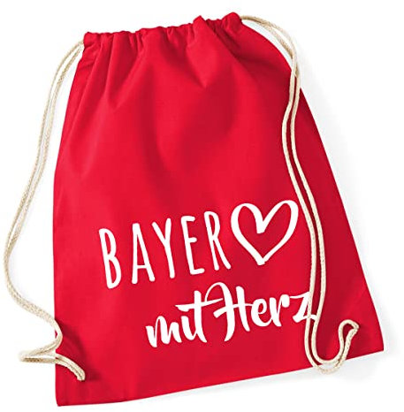 Huuraa Turnbeutel Bayer mit Herz Geschenk