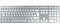 CHERRY KC 6000C FOR MAC, Clavier filaire Mac - (port USB-C), Disposition française (AZERTY) Touches silencieuses, Design plat, Blanc argenté
